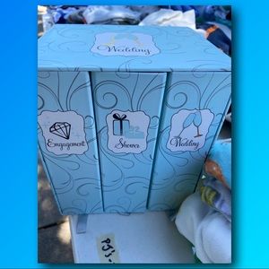 Elegant Blue Wedding Gift Box Set